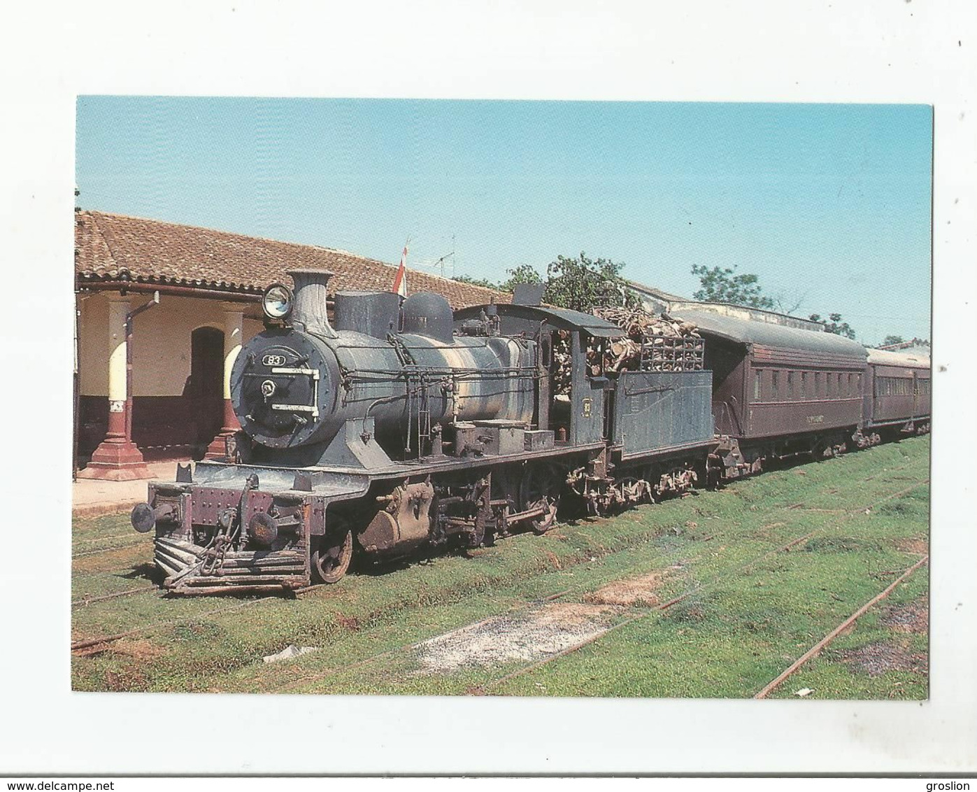 PARAGUAY 116 ENCARNACION -ASUNCION MAIN LINE YGAPARAY STATION STATION FCPCAL NATIONAL NETWORK NOVEMBER 6 TH 1983 - Paraguay