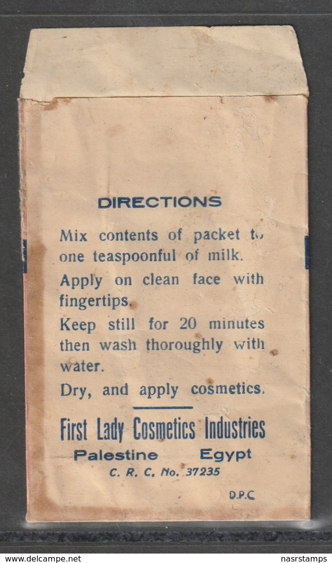 Egypt - RARE - Vintage Advertising - First Lady Cosmetics Industries - Covers & Documents