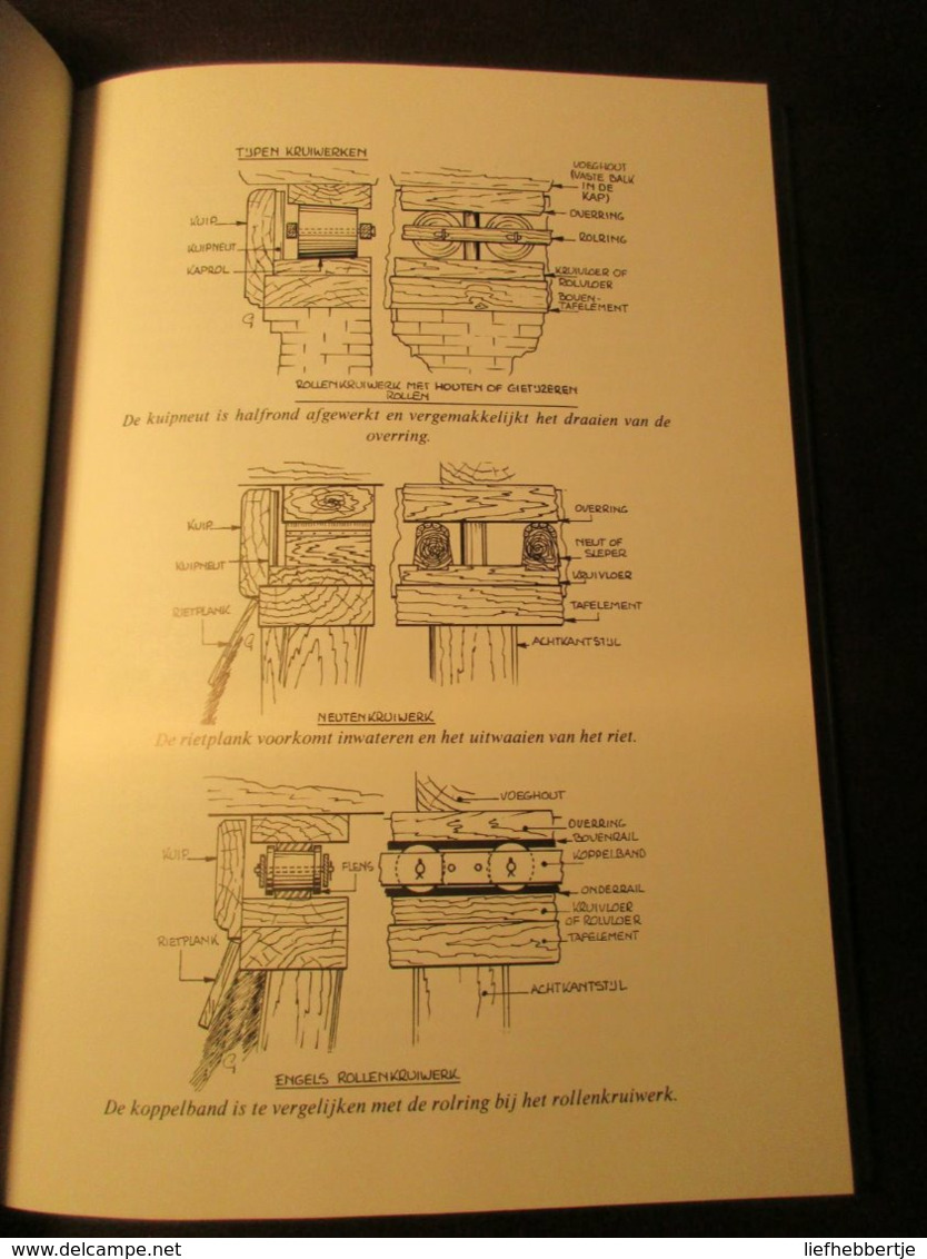 Molens   -  windmolens - watermolens  - door F. Stockhuyzen