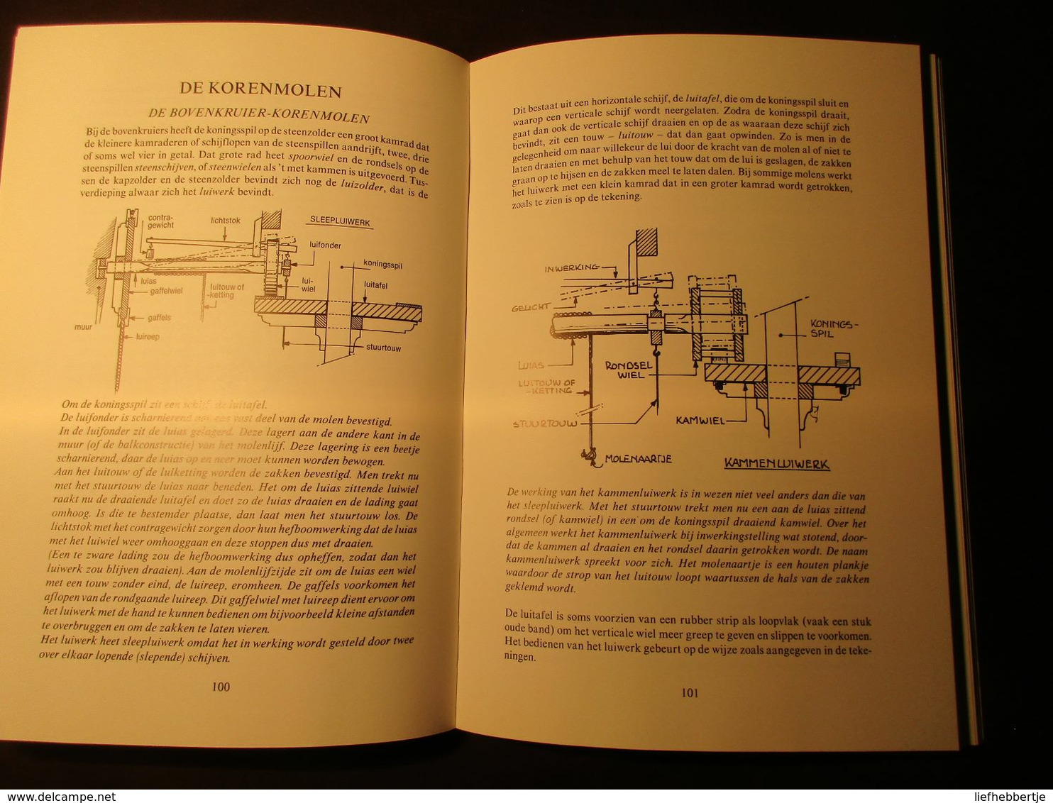 Molens   -  windmolens - watermolens  - door F. Stockhuyzen