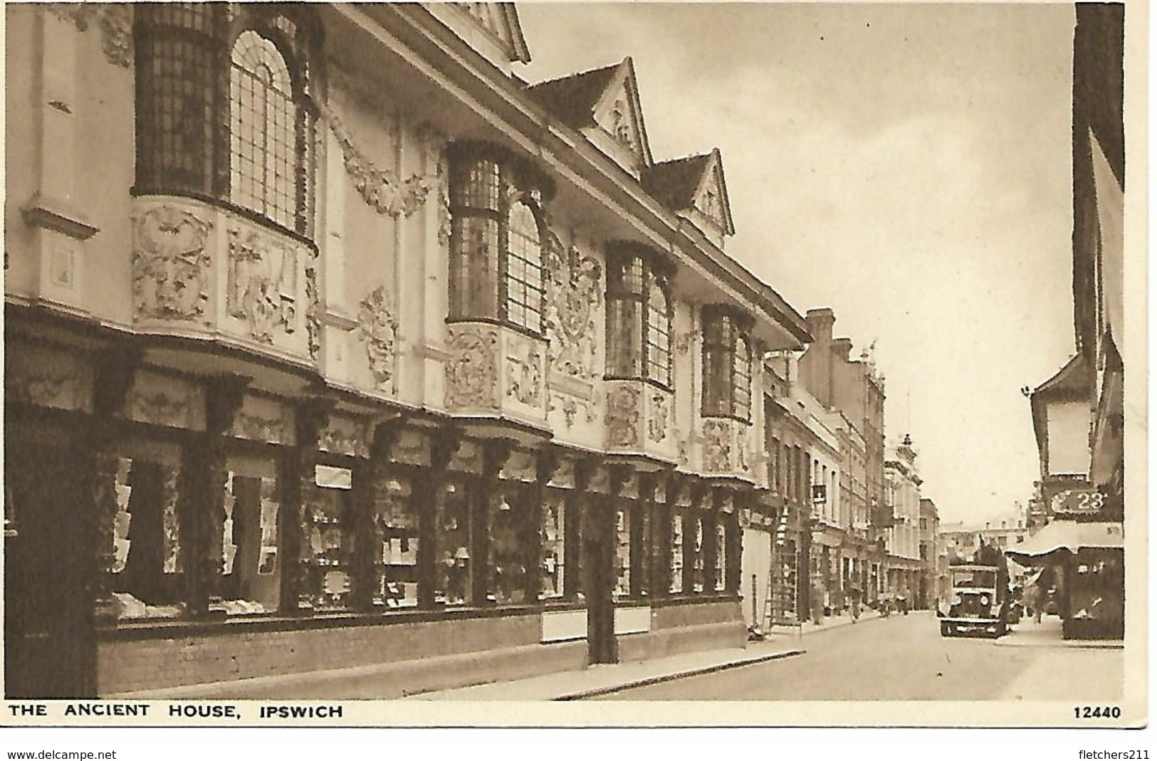 Carte Postale - CPA ROYAUME-UNI - ANGLETERRE - IPSWICH - The Ancient House. - Ipswich