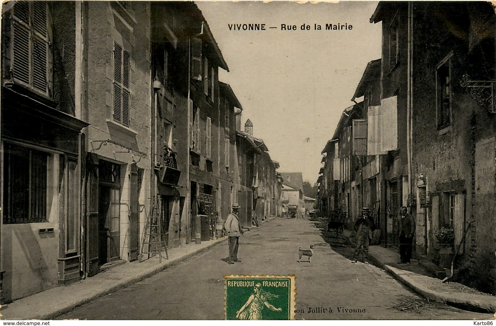 Vivonne * Rue De La Mairie - Vivonne