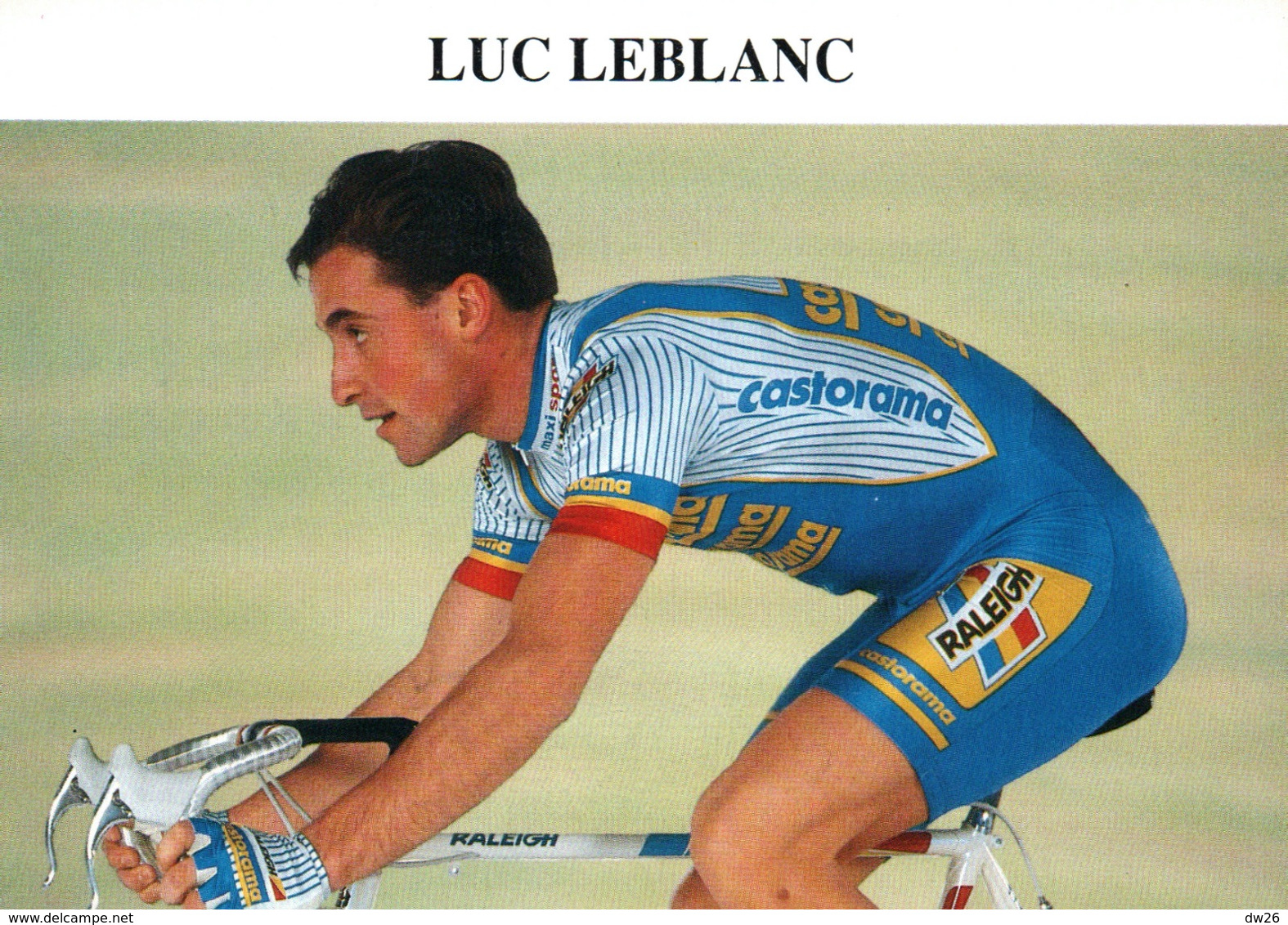 Cyclisme - Luc Leblanc, Cycliste Professionnel, Equipe Castorama (avec Palmarès) - Sports