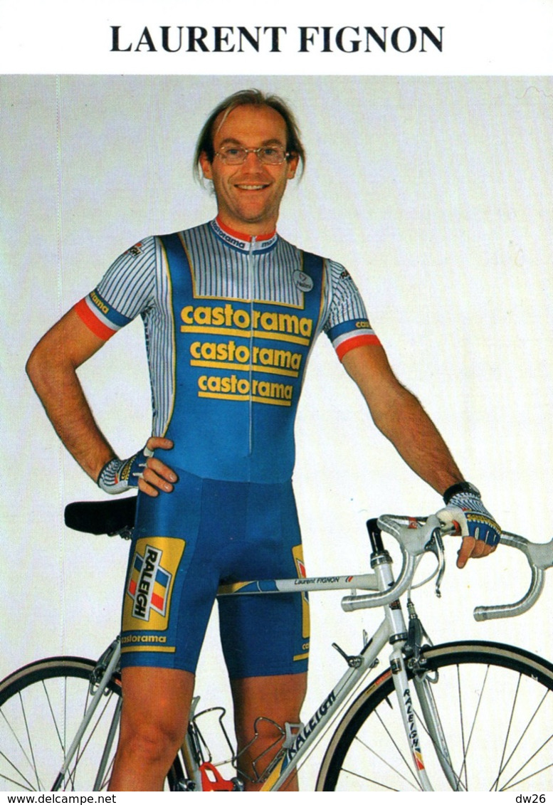 Cyclisme - Laurent Fignon, Cycliste Professionnel, Equipe Castorama (avec Palmarès) - Sport