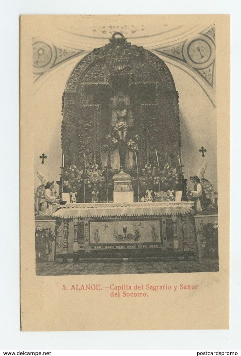 ALANGE, Badajoz - Capilla Del Sagrario Y Señor Del Socorro ( 2 Scans ) - Badajoz