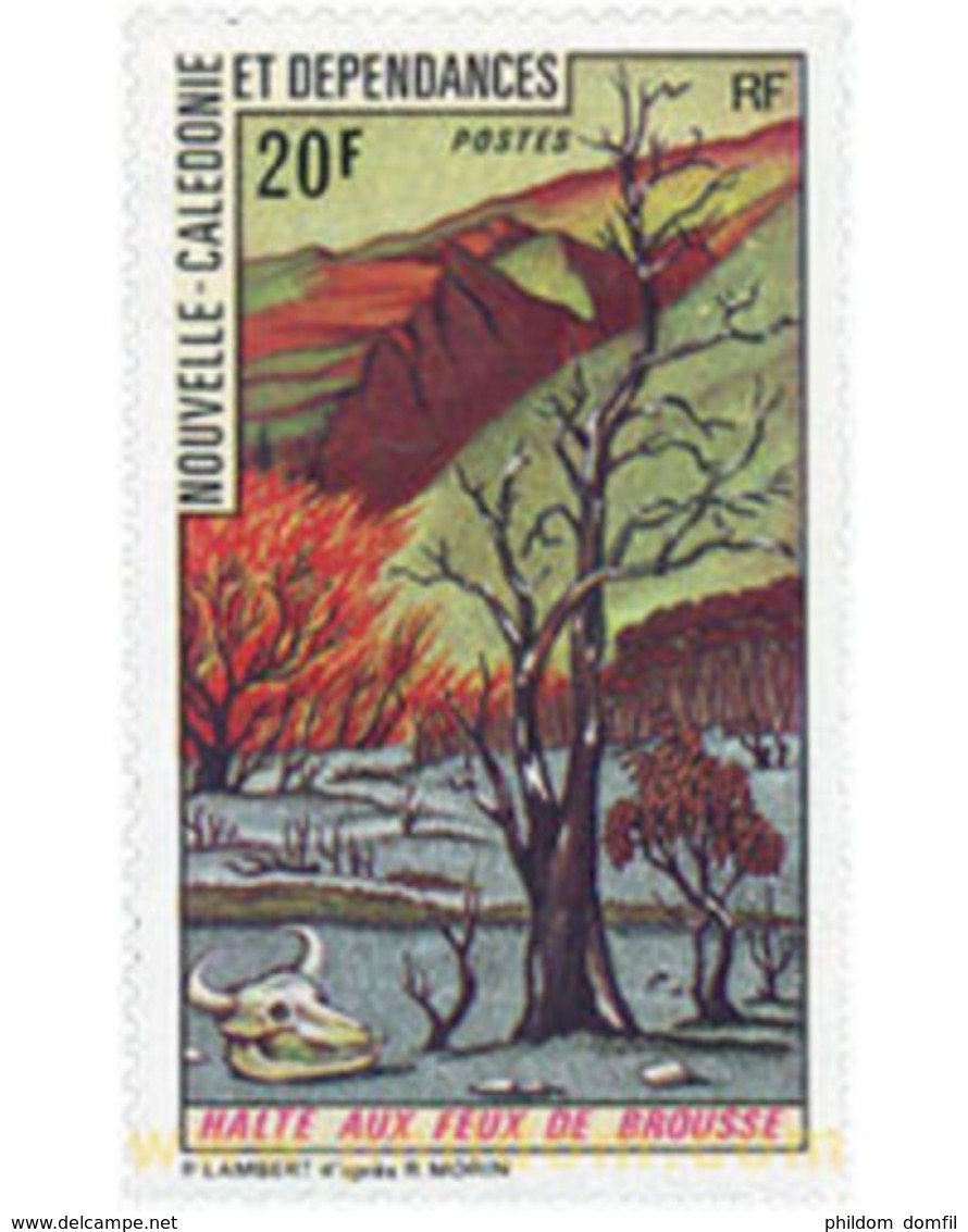 Ref. 170752 * MNH * - NEW CALEDONIA. 1975. 	FOREST FIRE PREVENTION	 . PREVENCIÓN DE INCENDIOS FORESTALES - Unused Stamps