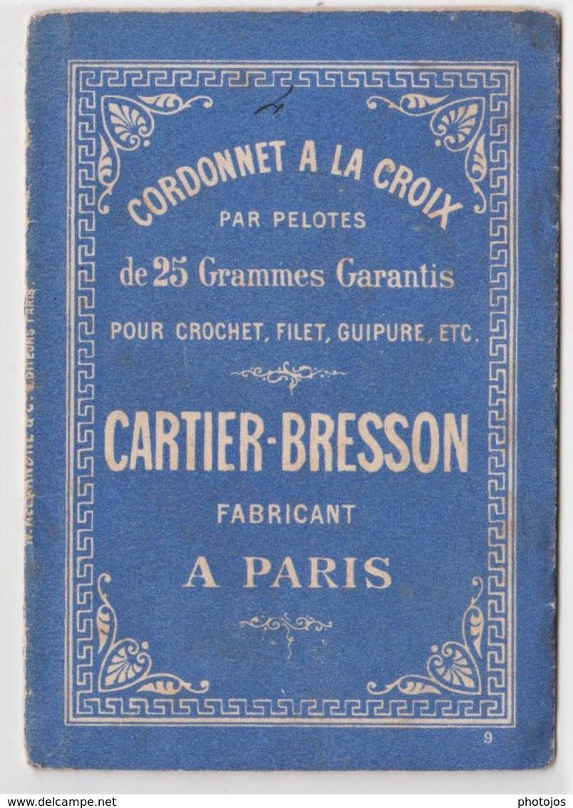 Album Ouvrages Pour Dames Broderie Cartier Bresson  Cordonnet à La Croix  Crochet Filet Guipure ... - Other Plans