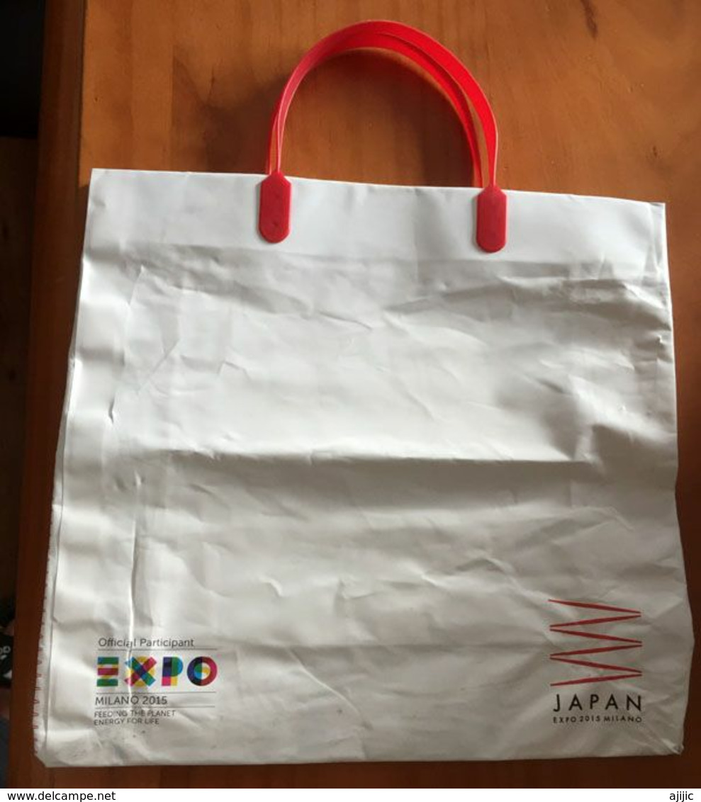 UNIVERSAL EXPO MILANO 2015 Sac/bag Officiel, Du Pavillon Du JAPON. Etat Neuf - 2015 – Milan (Italie)