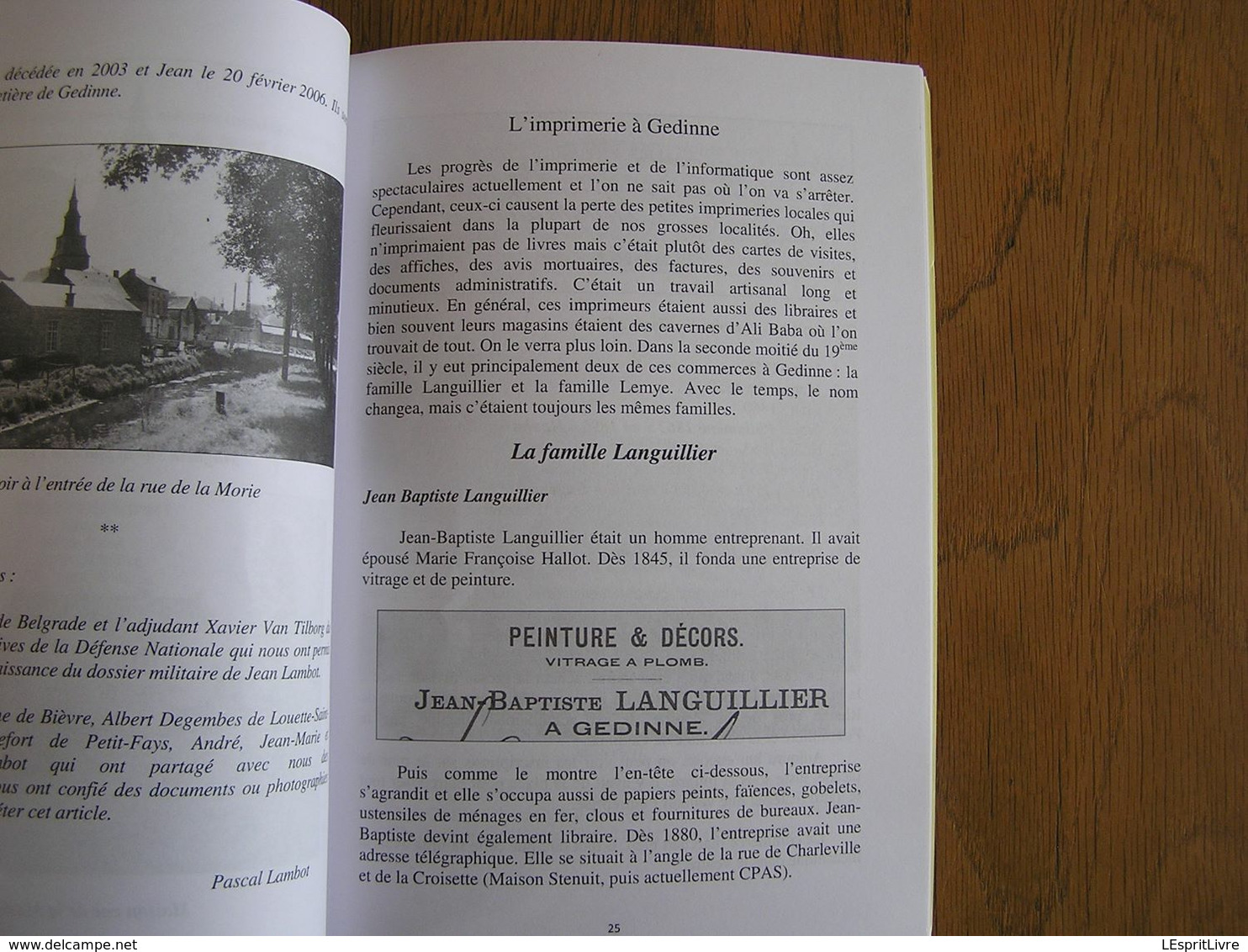 Bulletin CEHG N° 58 Gedinne Régionalisme Ardenne Wallon Brasserie Resteigne Honnay Vonêche Résistance 40 45 Imprimerie