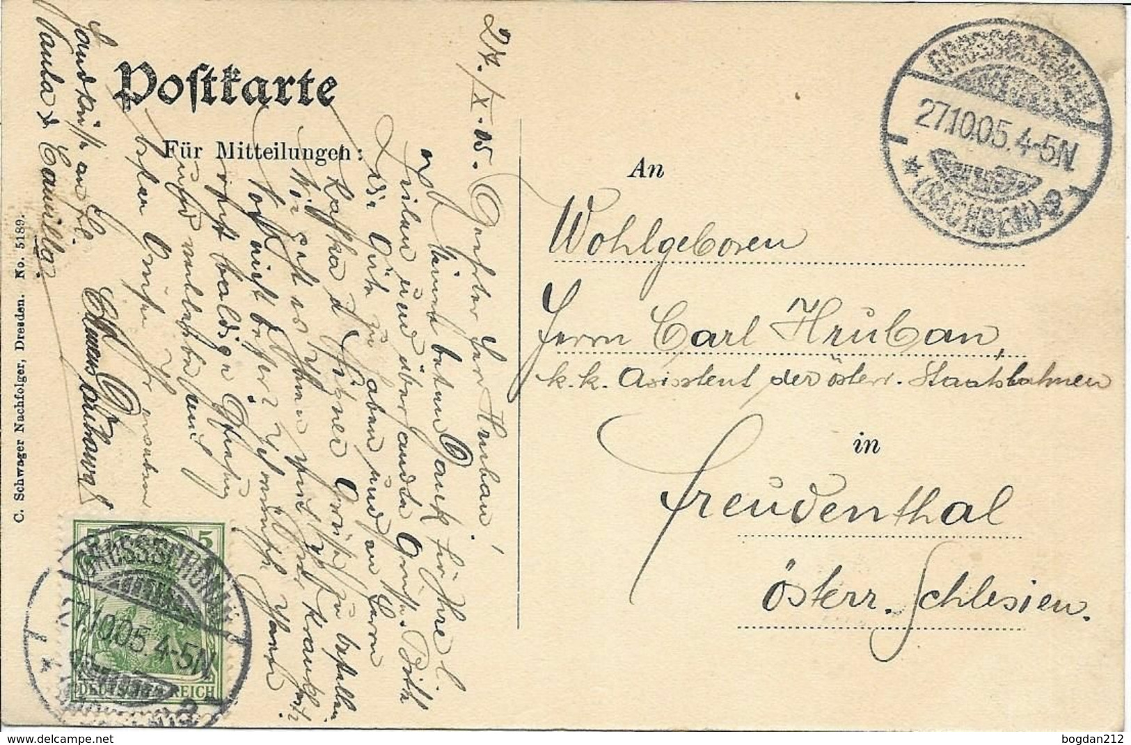 1905 - GROSSSCHONAU , Gute Zustand, 2 Scan - Grossschoenau (Sachsen)