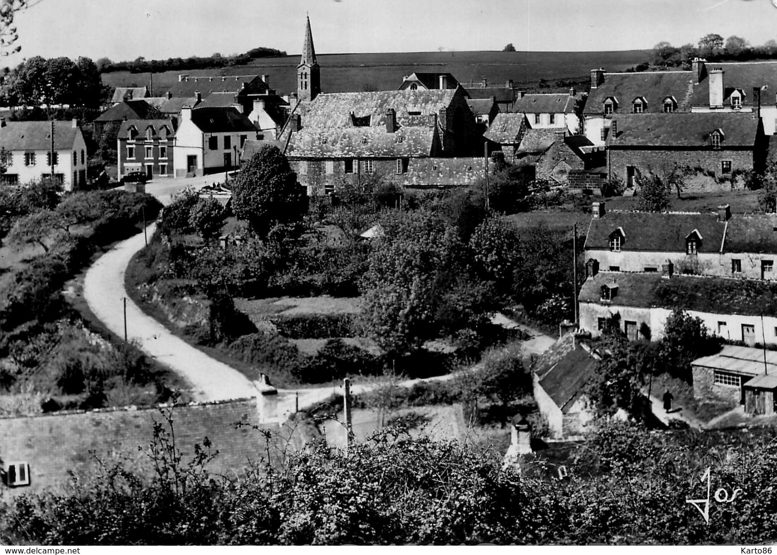 Ergué Gabéric * Vue Générale Du Bourg * Village - Ergué-Gabéric