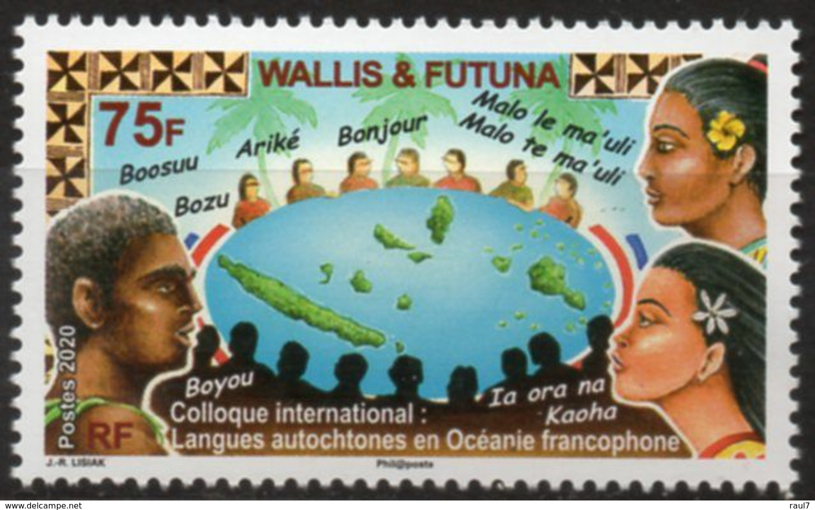 Wallis Et Futuna 2020 - Langues Autochtones En Océanie Fr - Neuf // Mnh - Unused Stamps