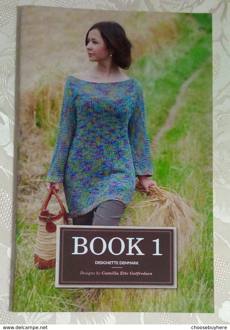 Designette Book Bog 1 Stricken Häkeln Hæklet Og Strikning Crochet And Knitting Anleitungen Patterns Vejledning - Laine