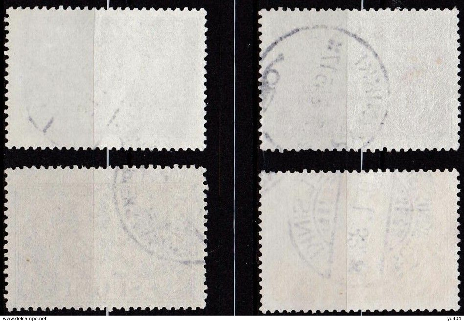 FI040 – FINLANDE – FINLAND – 1930 – LARGE CURRENT TYPE – SC 177/9 - 205 USED - Oblitérés