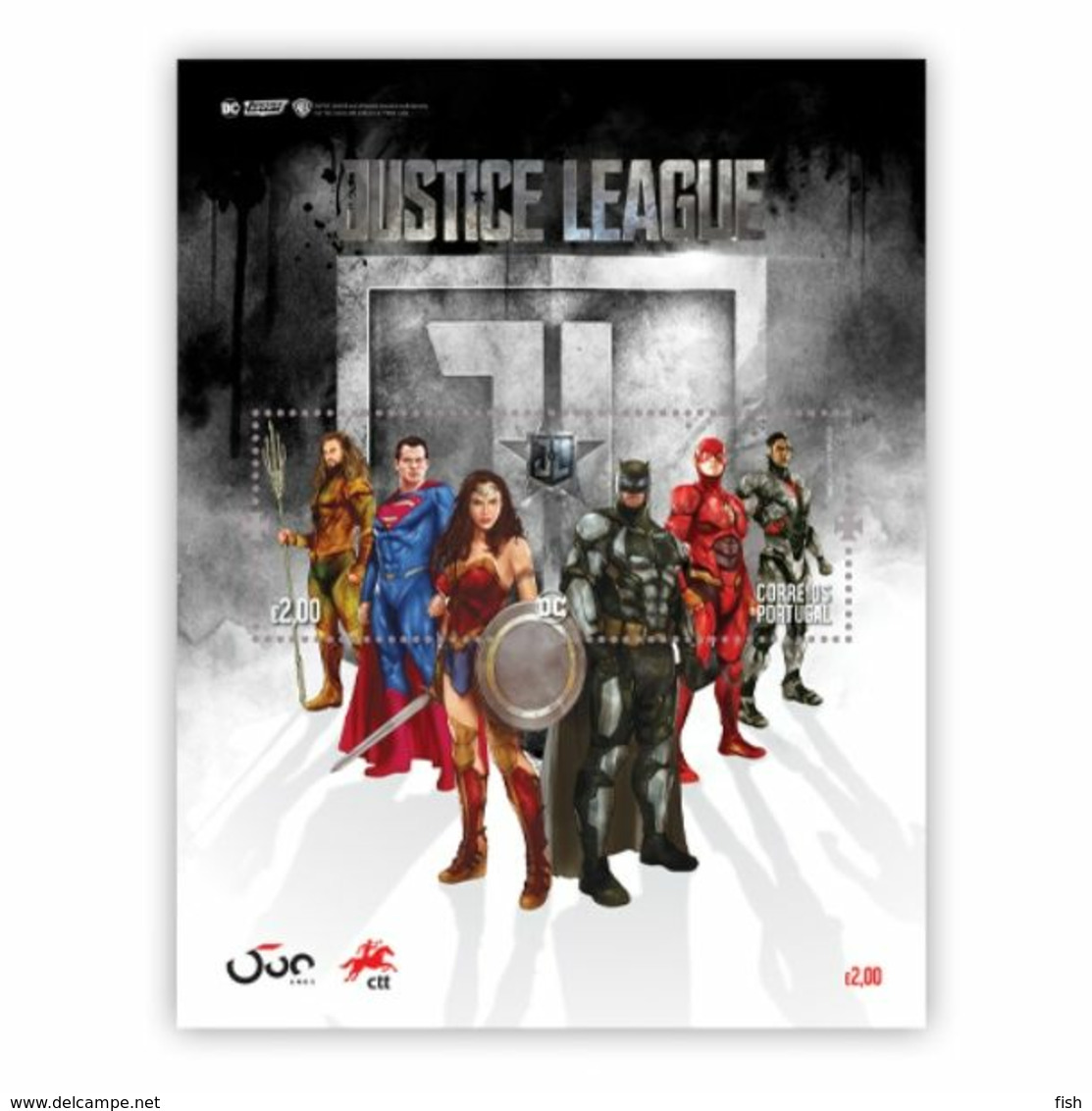 Portugal  ** & Série Justice League  2020 (86429) - Hojas Bloque