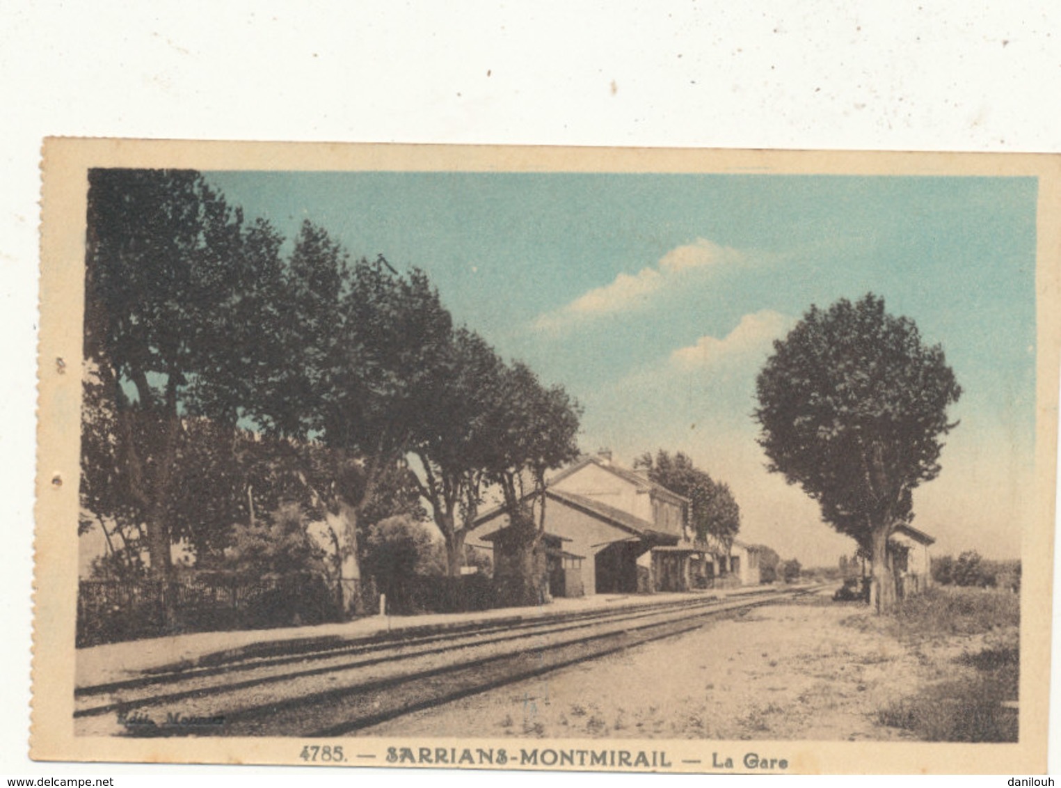 84 // SARRIANS MONTMIRAIL    La Gare  4785  ** - Sarrians