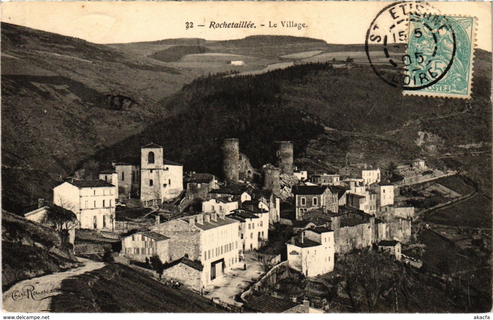 CPA Rochetaillée - Le Village (111296) - Rochetaillee