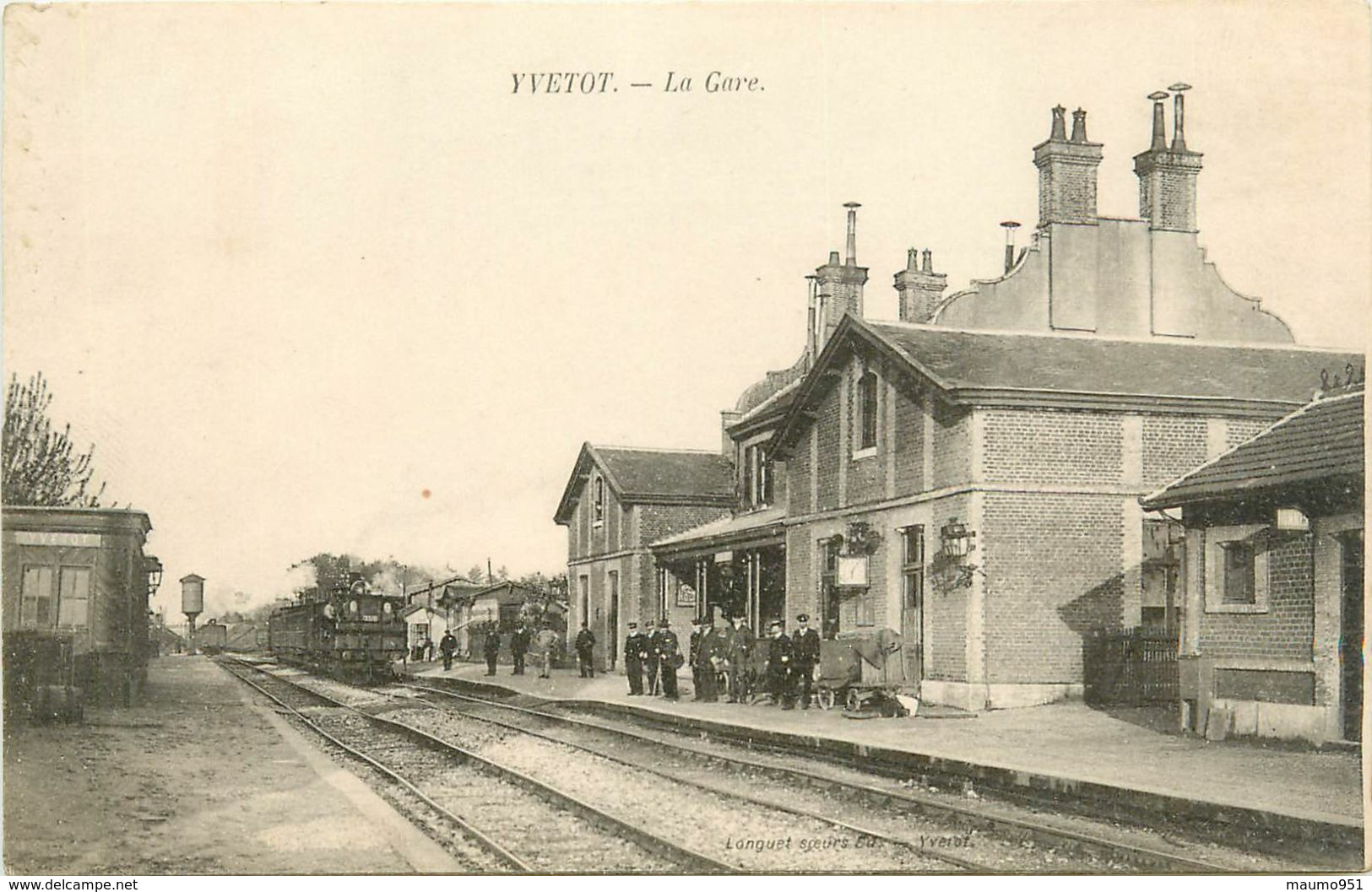 76 YVETOT - LA GARE - Yvetot