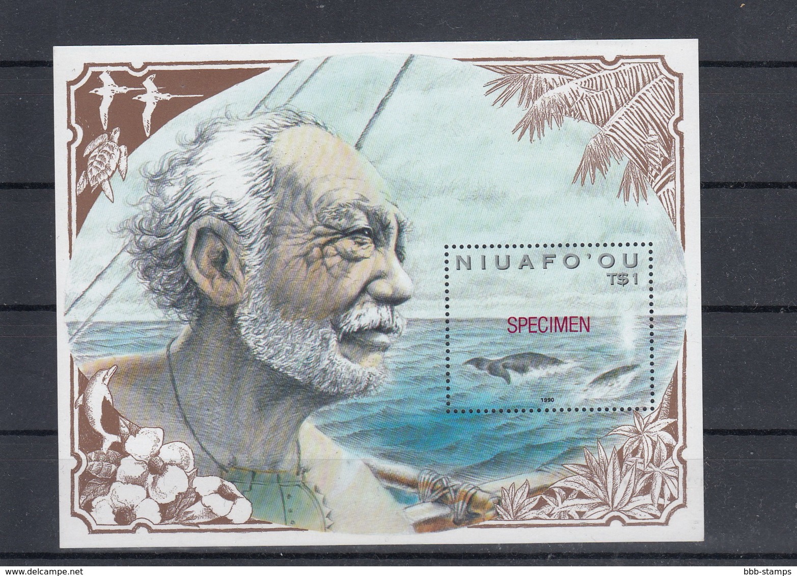 Tonga Michel Cat.No. Mnh/** Niuafoóu Sheet 12 "specimen" - Tonga (1970-...)