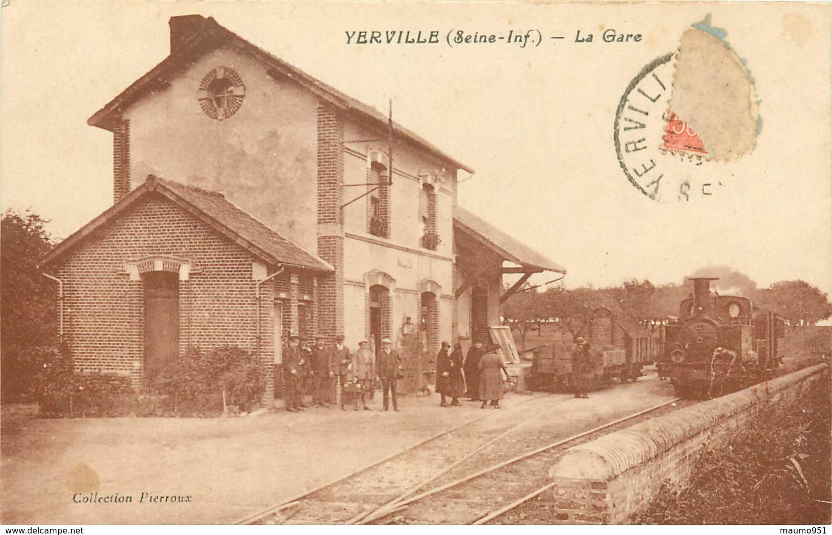 76 YERVILLE - LA GARE - Yerville