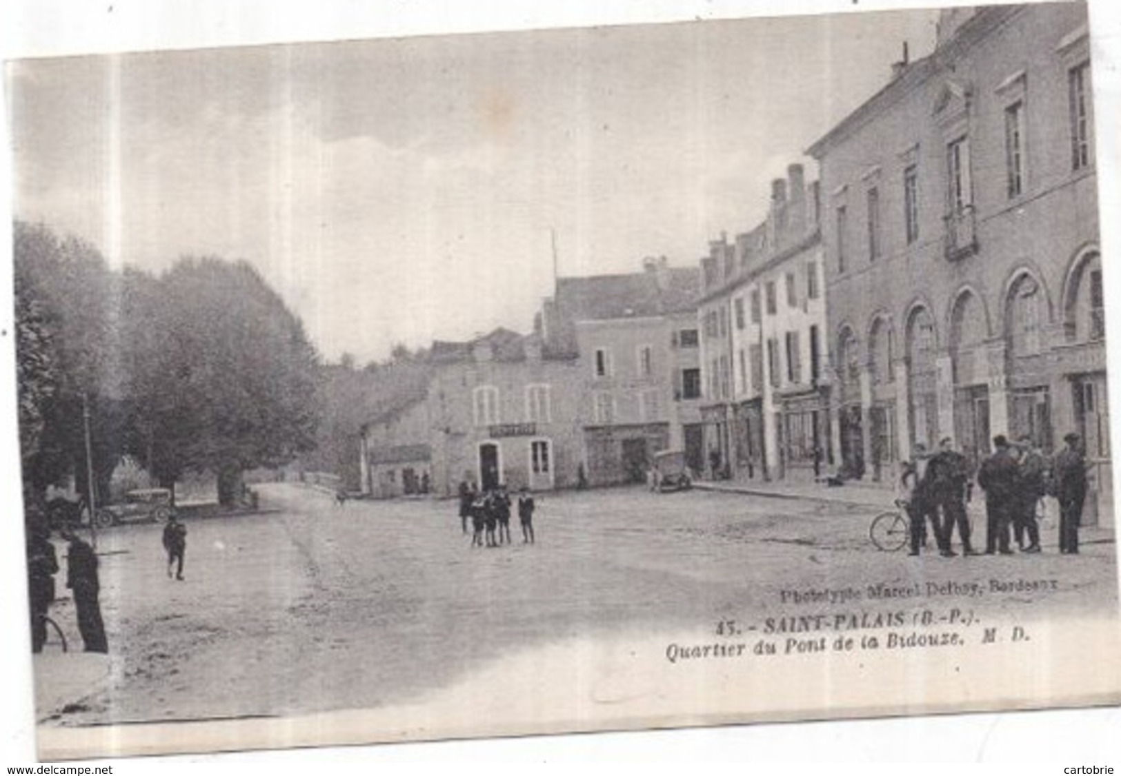 Dépt 64 - SAINT-PALAIS - Quartier Du Pont De La Bidouze - Animée - Saint Palais