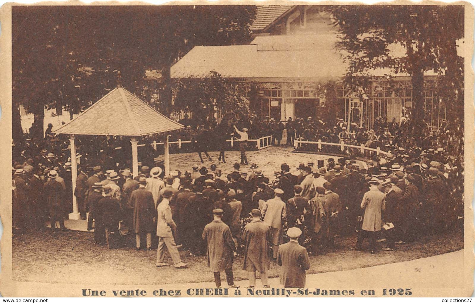 92-NEUILLY-UNE VENTE CHEZ CHEBI A NEUILLY ST-JAMES- EN 1925 - Neuilly Sur Seine