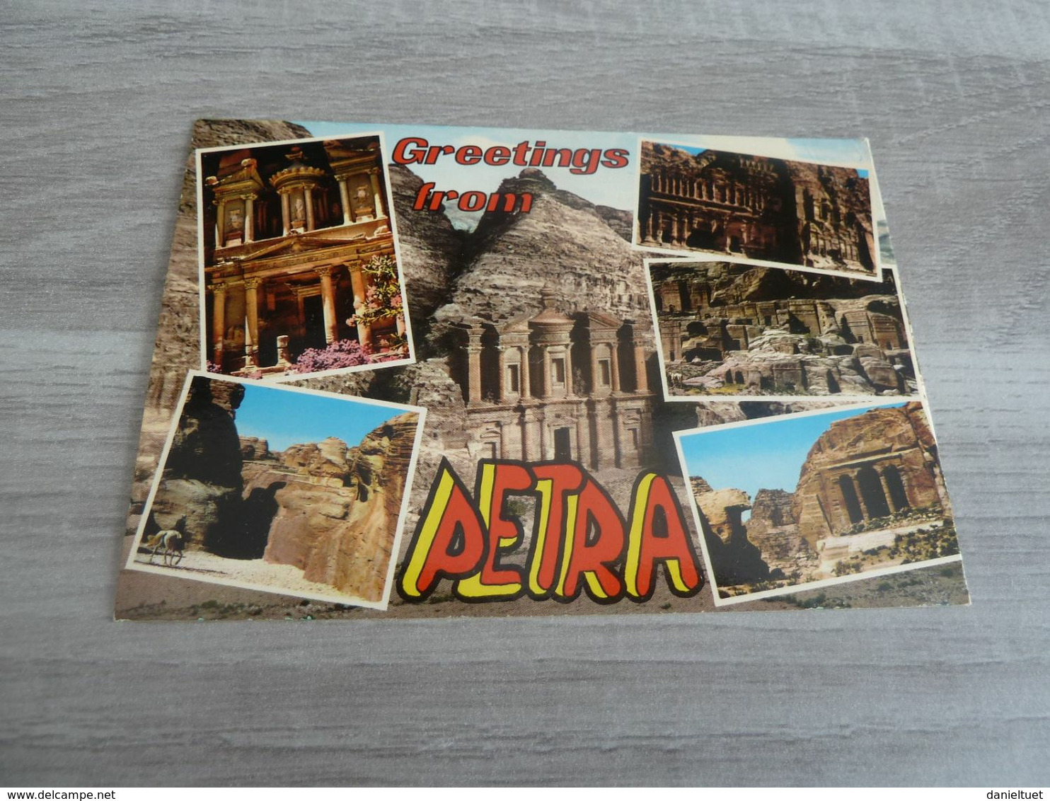 Greetings From Petra - Multi-vues - 218 - Editions Zkaili - - Jordanie