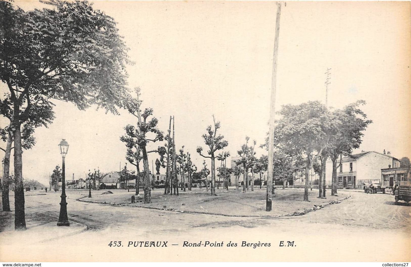 92-PUTEAUX- ROND-POINT DES BERGERES - Puteaux