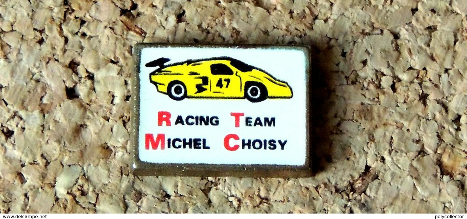 Pin's BMW 6 Cyl Prototype Racing Team Michel Choisy AGEN (47) - Sérigraphié - Fabricant BN - BMW