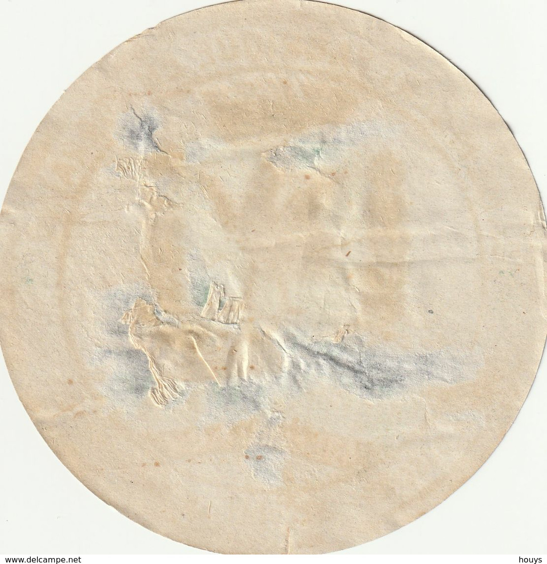 Ancienne étiquette De Fromage Boscher Neuvilly En Argonne  Meuse  (rare) - Käse
