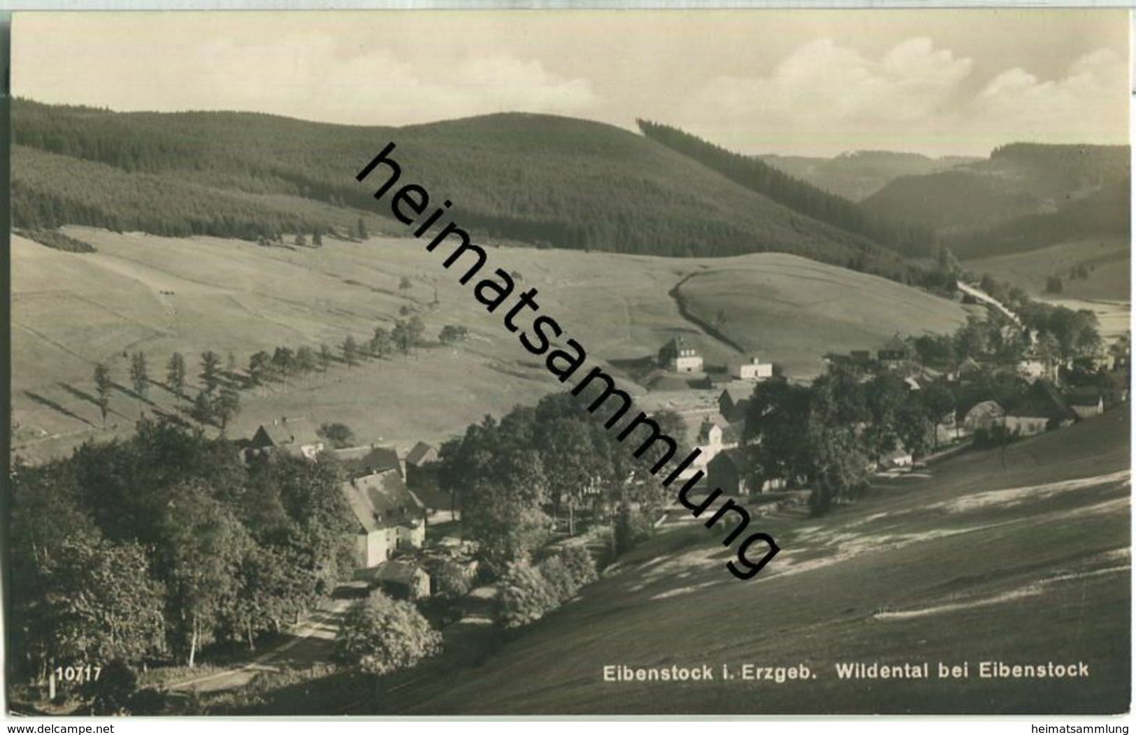 Eibenstock - Wildenthal Bei Eibenstock - Foto-Postkarte - Verlag H. Rubin & Co. Dresden-Blasewitz - Eibenstock