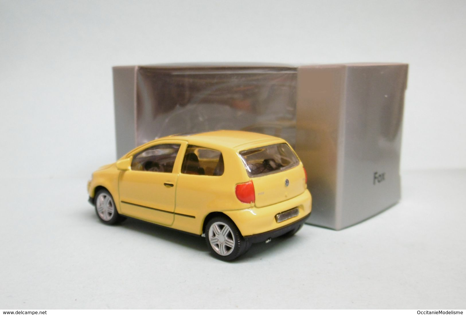 Norev - VOLKSWAGEN FOX Jaune Neuf NBO 3 Inches 1/64 - Norev