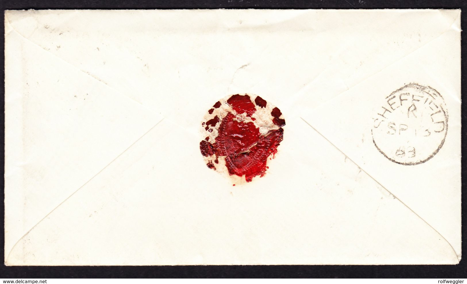1868 Incoming Mail. 4 Briefe Nach Sheffield. 2 Aus Der Schweiz, 1x Aus Paris Und 1x Aus Beverley Mit - Storia Postale