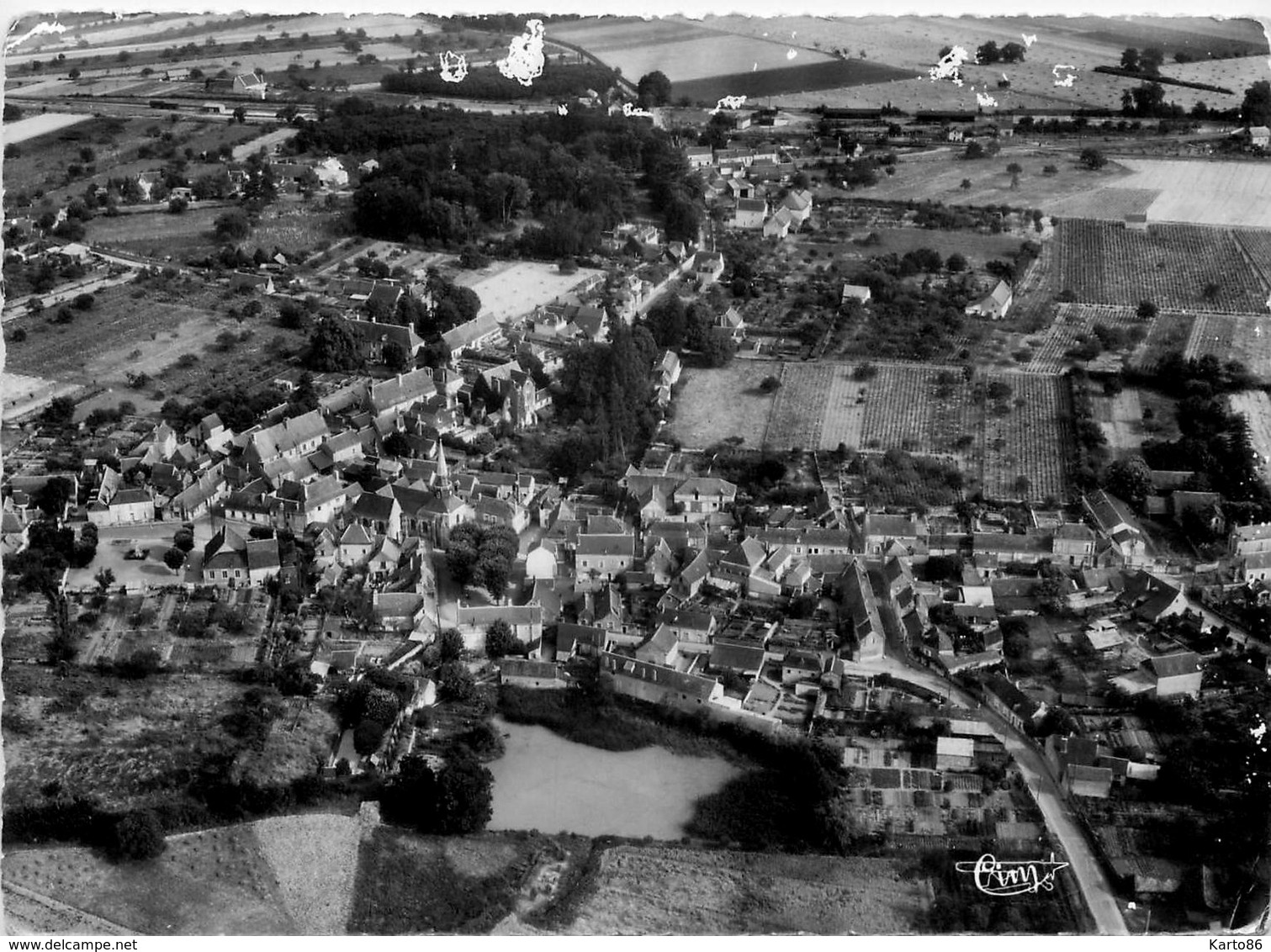 Ballan * Vue Aérienne - Ballan-Miré