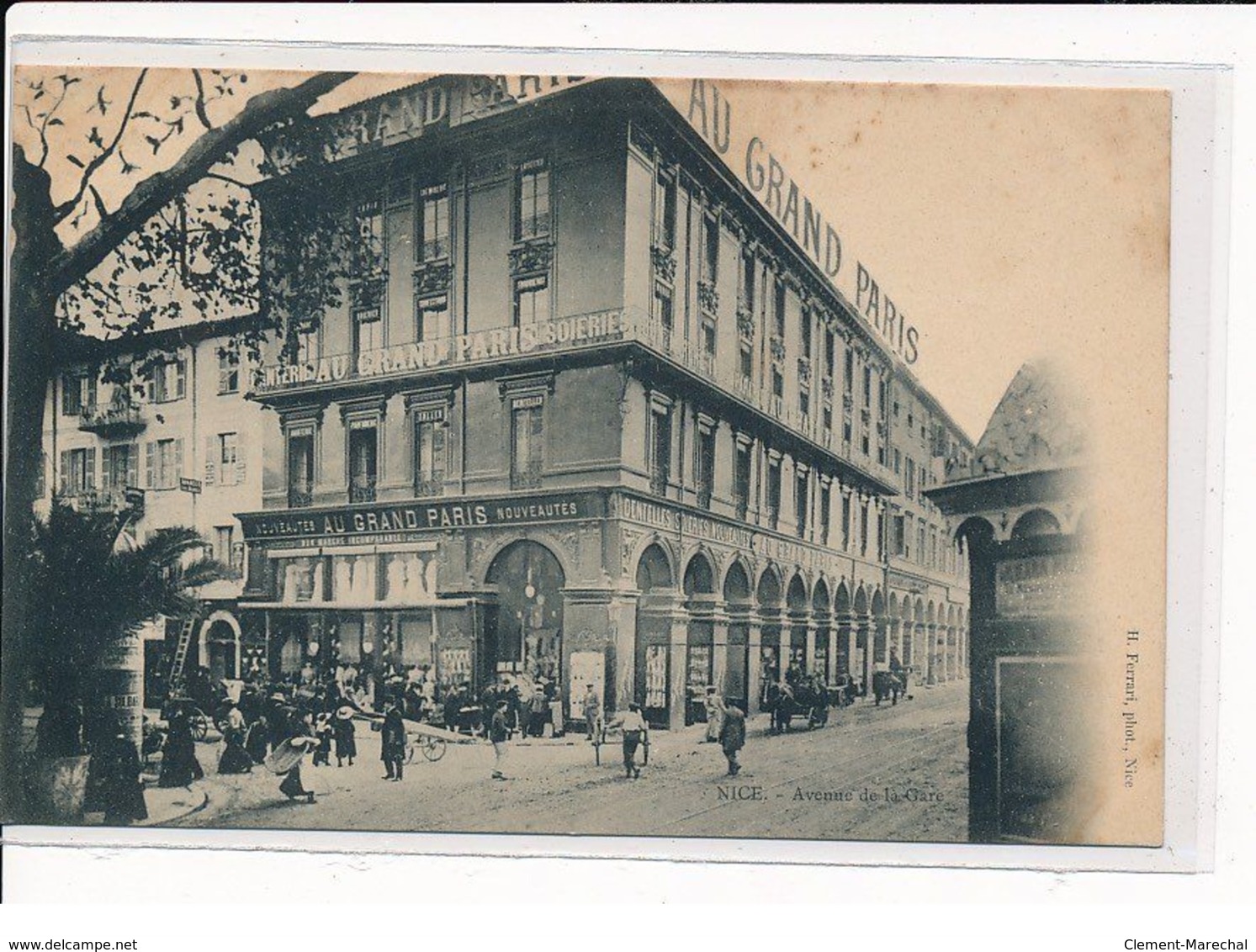 NICE : Avenue De La Gare - Très Bon état - Otros & Sin Clasificación