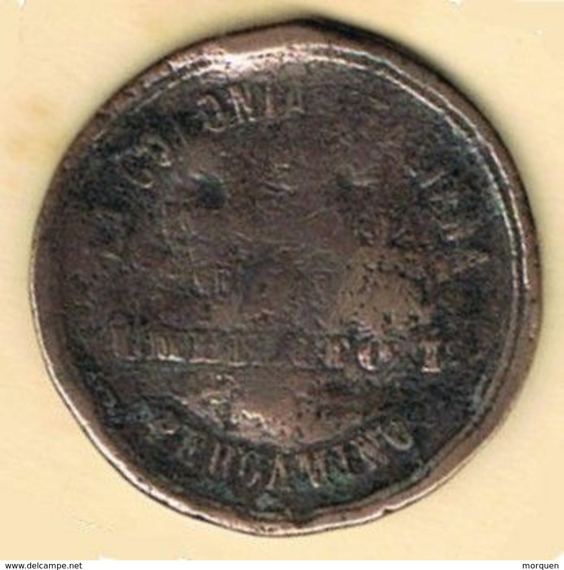 Moneda Medalla ARGENTINA. Colonia Italiana De PERGAMINO En Memoria De Umberto I - Royal / Of Nobility