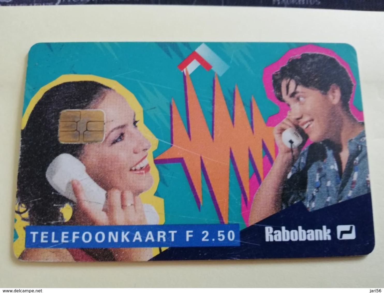 NETHERLANDS  ADVERTISING CHIPCARD HFL 2,50 CRD 016   RABOBANK     Fine Used   ** 3164** - Privé