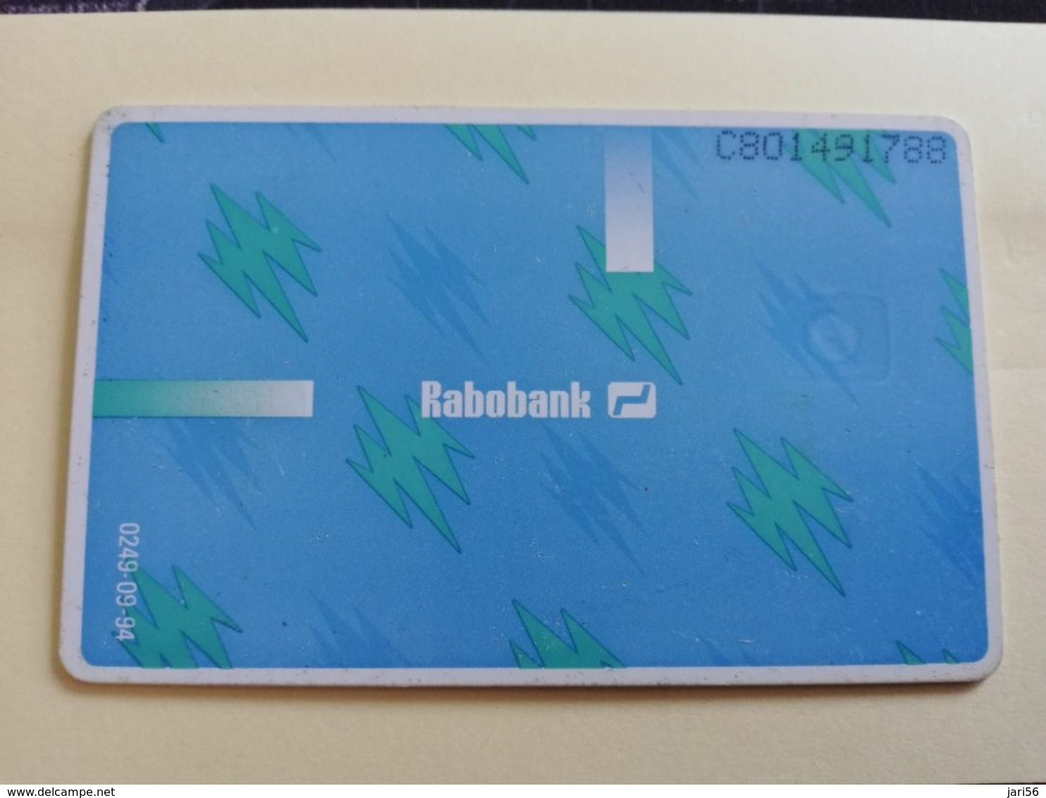 NETHERLANDS  ADVERTISING CHIPCARD HFL 2,50 CRD 016   RABOBANK     Fine Used   ** 3164** - Privadas