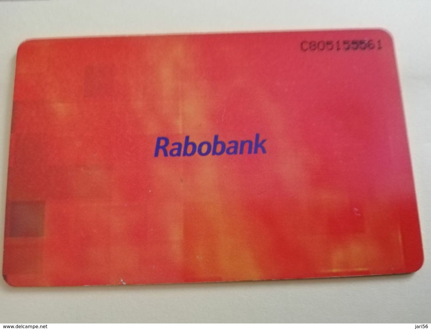 NETHERLANDS  ADVERTISING CHIPCARD HFL 2,50 CRD 132.04 RABOBANK    Fine Used   ** 3169** - Privé