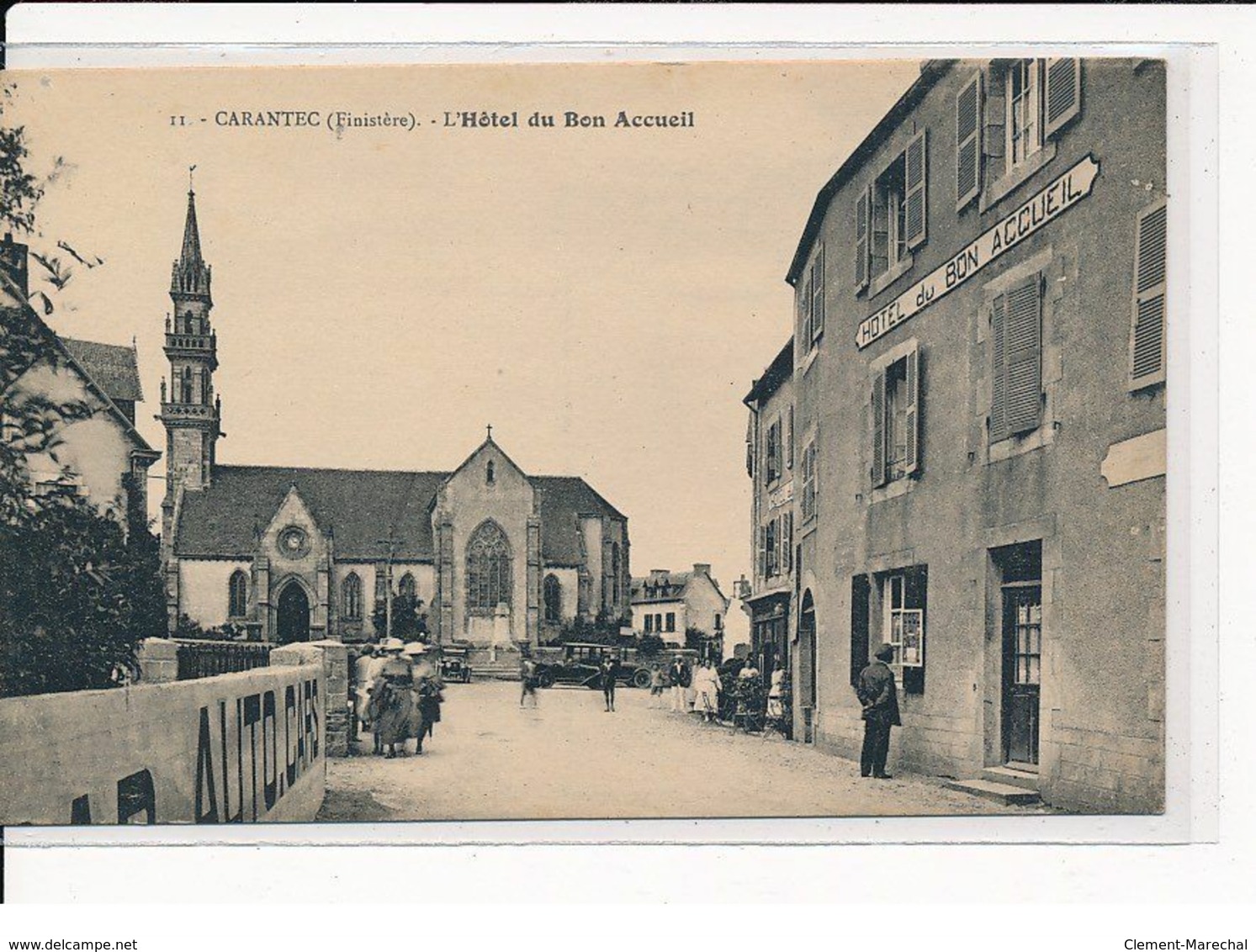 CARANTEC : L'Hôtel Du Bon Accueil - Très Bon état - Carantec