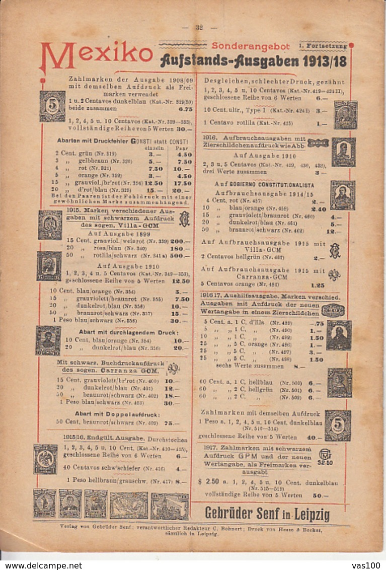 ILLUSTRATED STAMP JOURNAL, ILLUSTRIERTES BRIEFMARKEN JOURNAL, NR 2, LEIPZIG, JANUARY 1921, GERMANY - German (until 1940)