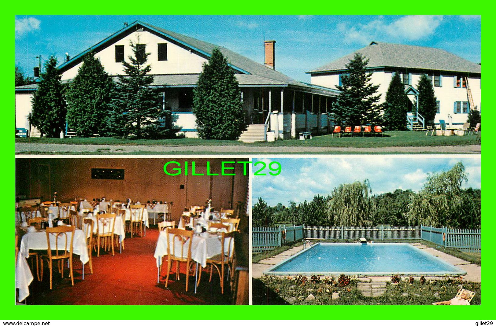 HUNTINGVILLE, QUÉBEC - CLUB SOCIAL VAL MARGARITA - AUBERGE DE VACANCES D'ÉTÉ - DEXTER COLOR - 3 MULTIVUES - - Sherbrooke