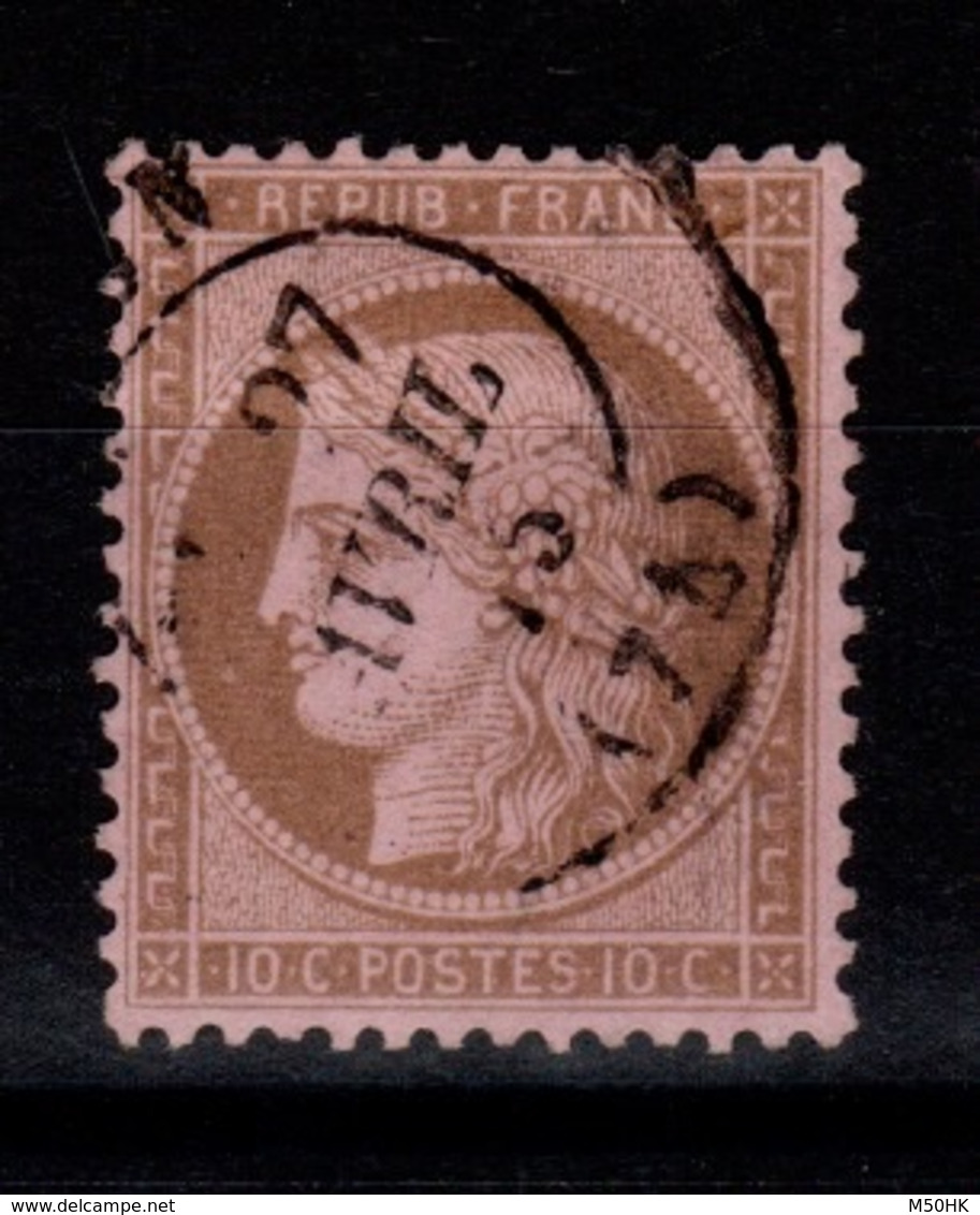 Ceres - YV 58 Oblitere TB Cote 18 Euros - 1871-1875 Ceres