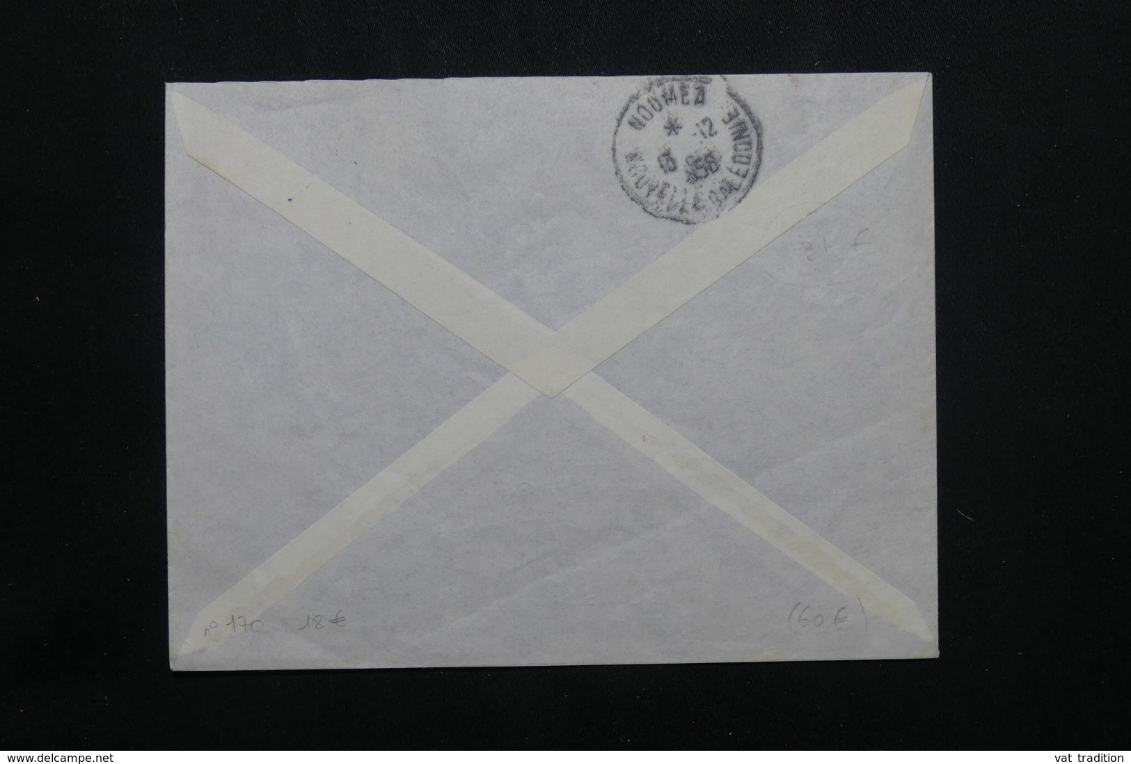 WALLIS ET FUTUNA - Enveloppe De Mata Utu Pour Nouméa En 1958 - L 71916 - Lettres & Documents