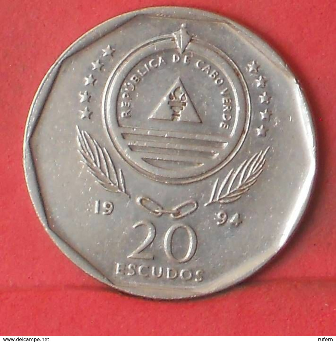 CAPE VERDE 20 ESCUDOS 1994 -    KM# 33 - (Nº37670) - Kaapverdische Eilanden