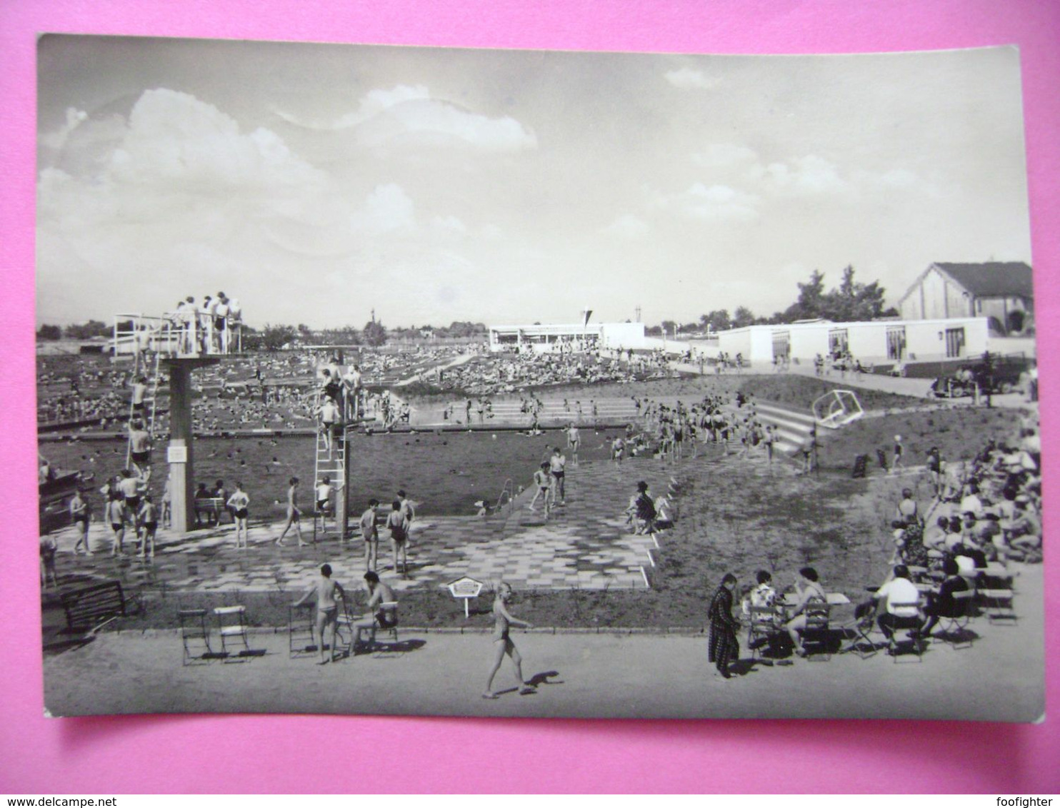 Germany: RONNEBURG - Schwimmbad - Swimming Pool - 1970s Used - Ronneburg