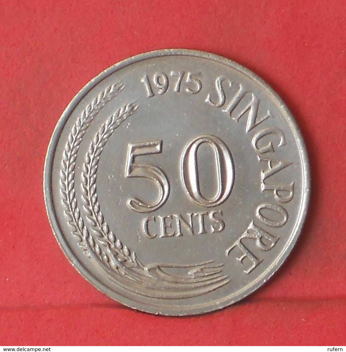 SINGAPORE 50 CENTS 1975 -    KM# 5 - (Nº37682) - Singapore