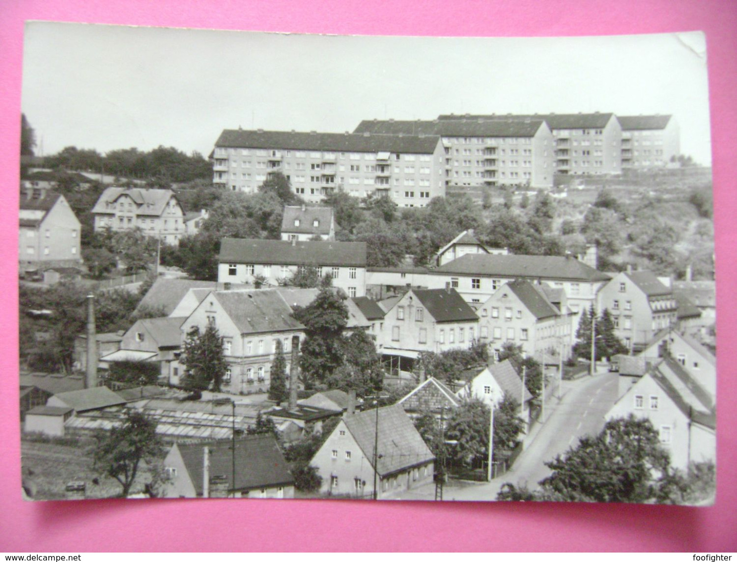 Germany: LUNZENAU - Ansicht Eines Teils Der Stadt, Wohnsiedlung - 1970s Used - Lunzenau