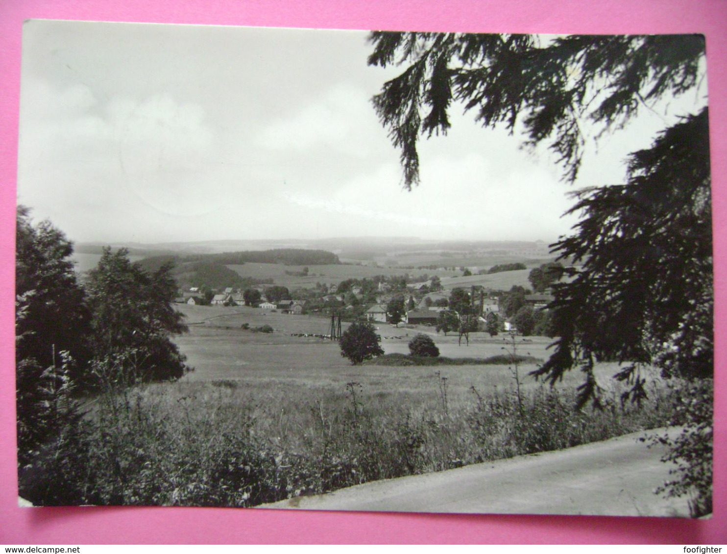 Germany: OBERLAUTERBACH I. Vogtland, Kreis Auerbach - Gesamtansicht - 1970s Used - Falkenstein (Vogtland)