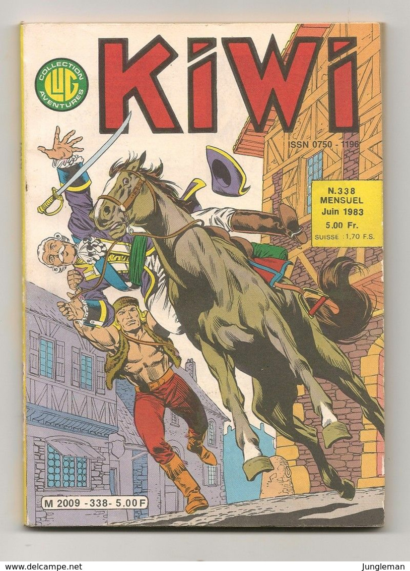 Kiwi N° 338 - Editions Lug - Juin 1983 - Avec Blek Le Roc Et Lone Wolf - BE - Kiwi